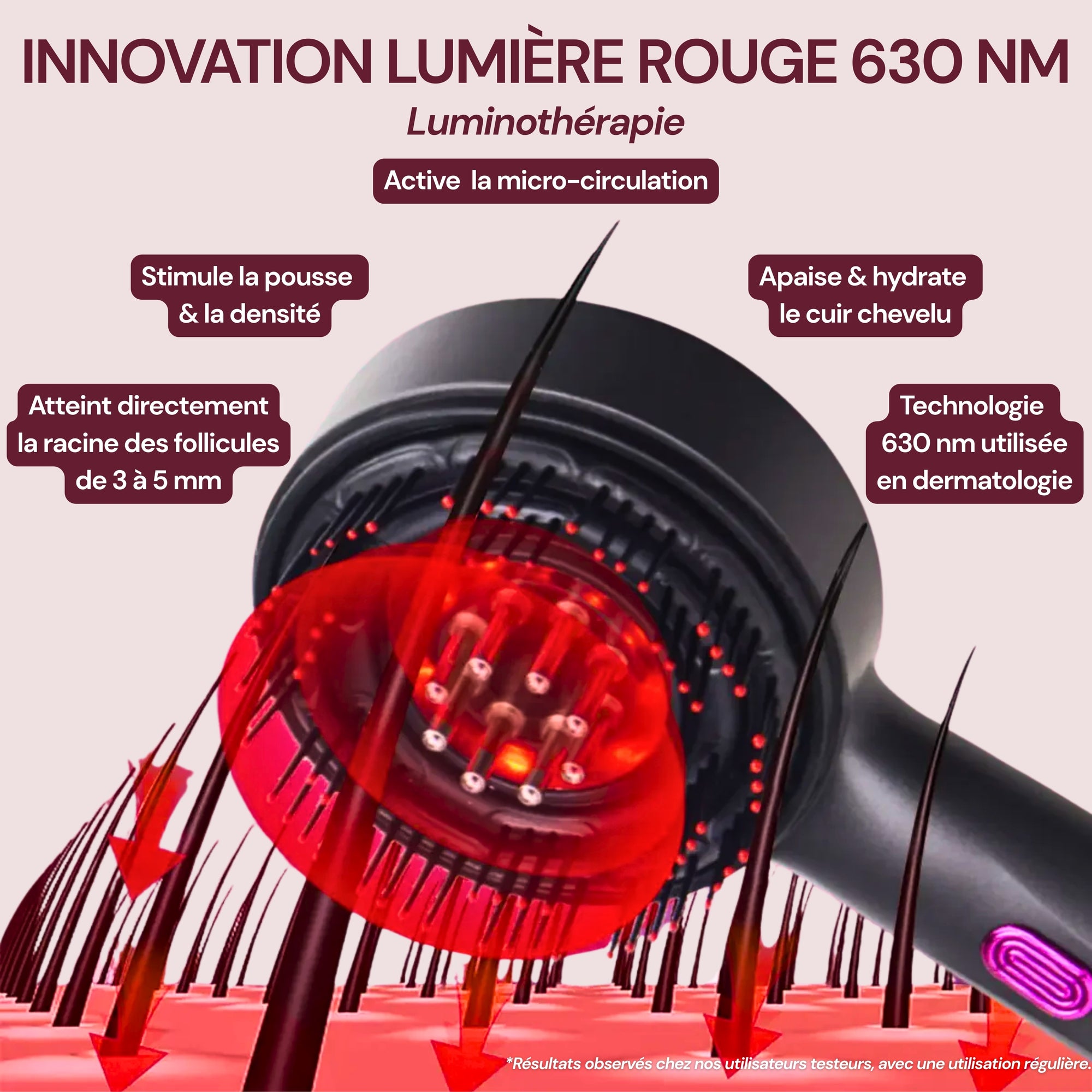 NeoGlow Comb™ - 3 en 1